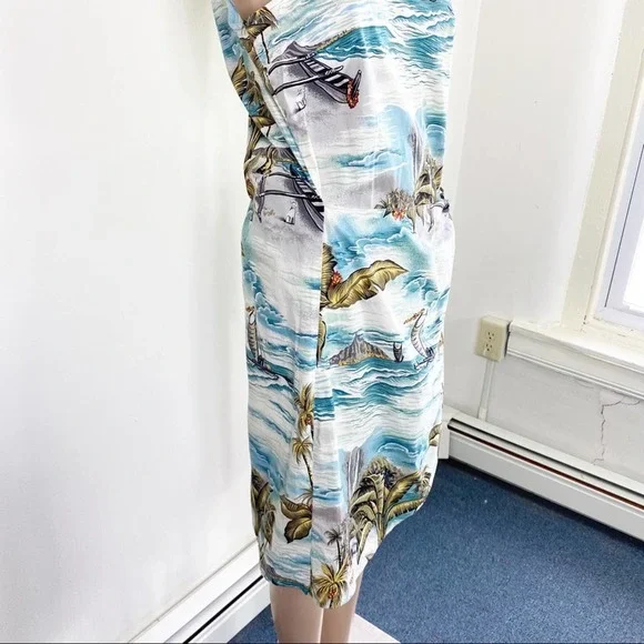 The Hawaiian Original sleeveless tropical dress M - Picture 7 of 11